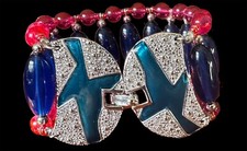 MONET Vintage Bracelet Lucite