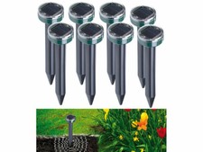 8 chasse-taupes solaires - Royal Gardineer
