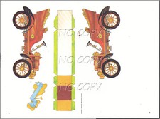 1980 DOCUMENT (ref CIM 1580)  bricolage découpage AUTO ANCIENNE  (2)