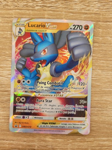 Lucario vstar swsh214 promo - lucario,