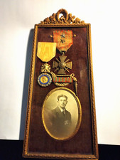 Médailles dans cadre style