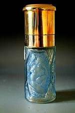 BOUTEILLE / ATOMISEUR EN VERRE ART DECO RENE LALIQUE CORDAY PARIS "