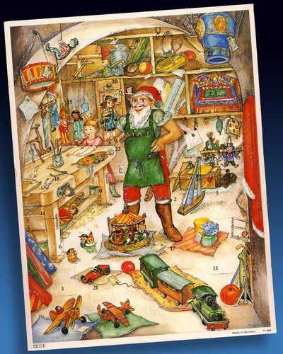 Ancien grand calendrier - grand,