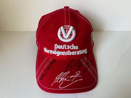 Schumacher casquette signée - schumacher,