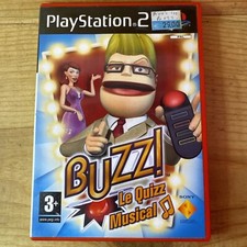 Buzz ! Le Quiz Musical Sony Playstation 2 PS2 FR PAL Testé