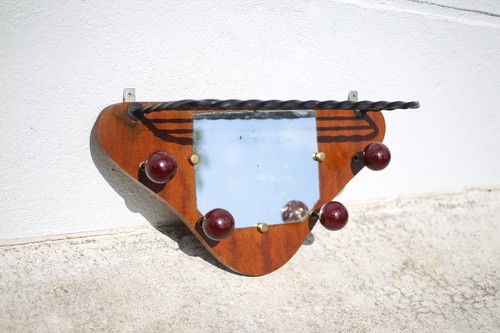 Porte manteau bois - porte-manteau, avec