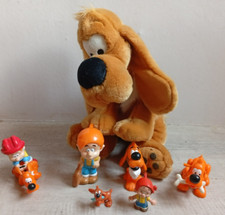 Collection Boule & Bill Roba grande peluche Bill + lot 6 figurine (1 schleich)
