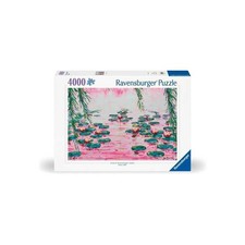 4000 p Les nénuphars roses