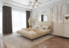 Lit Rembourré Moderne avec