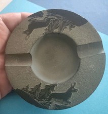 Ancien Cendrier en Lauze ou