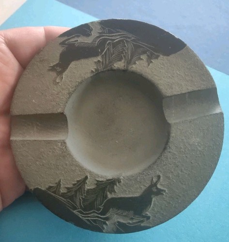 Ancien cendrier lauze - ancien,