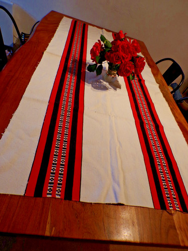 Nappe chemin table coton - nappe, en