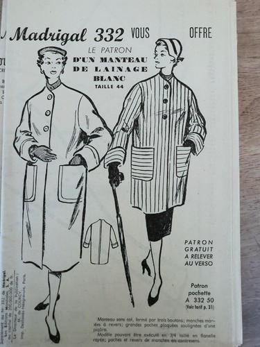 Ancien patron madrigal - ancien,