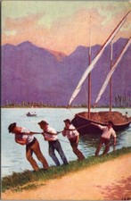 *66520 cpa Sur le Haut Lac - Collection de la source Cachat