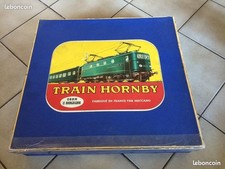 Jouet train HORNBY motrice SNCF BB 9051 collection Pullman wagon meccano