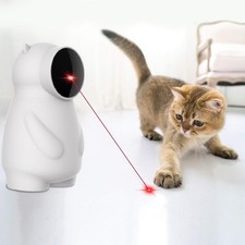 Lemeng Laser Cat Toy - 3 Modalités LED Automatiques, Traiettoria Aléatoire Royal