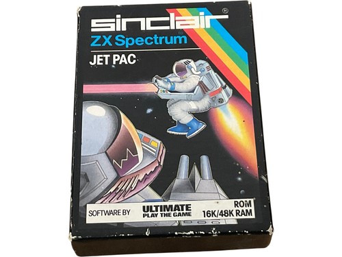 Sinclair spectrum jet pac - zx,