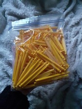 137 Tiges Jaunes K'nex Pieces