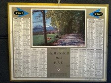 Almanach des PTT 1963 Oberthur