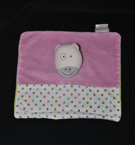 Peluche doudou vache - , blanc