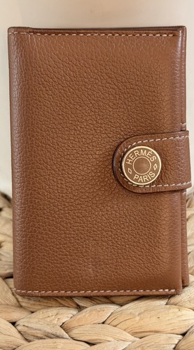 Porte carte hermès - en, cuir
