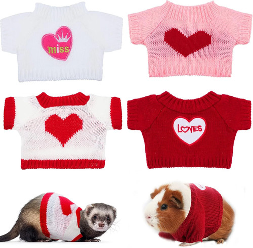 Pcs valentine ferret clothes - 4,