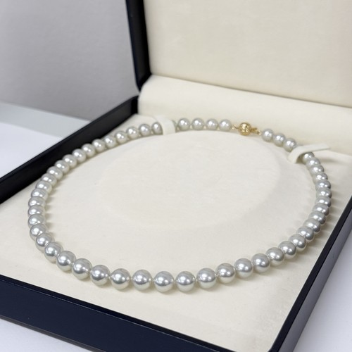Collier aaa mm rond - collier, 7,5-8