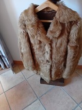 Veste femme vintage en véritable "mouton doré" année 1960