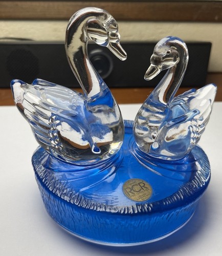 Cygne cœur en cristal - le, du