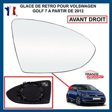 Miroir Glace Retroviseur Avant Droit pour GOLF 7 à partir de 2012 = 5G0857522