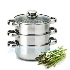 3pc marmite cuisson vapeur - 3pc,