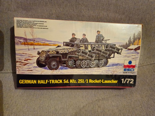 Maquette german half - maquette, half-track