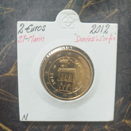 Saint marin 2012 - euros, de