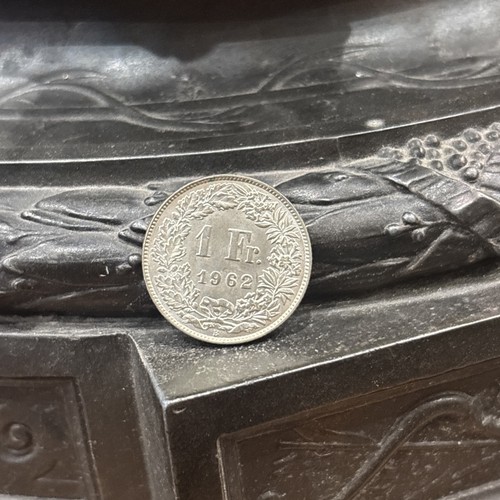 Piece monnaie suisse franc - piece, 1