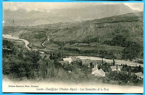 Cpa lacou chauffayer les - lacou,,