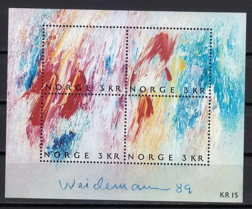 Norvège 1989 mnh block 11 - 1989,