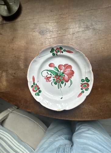 Assiette ancienne faïence