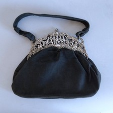 Ancien sac du soir  minaudière en argent
