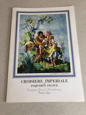 MENU PAQUEBOT "FRANCE" CROISIERE IMPERIAL - 10/04/1969