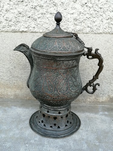 Ancien samovar cashmiri cuivre