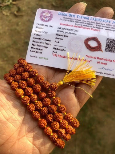 Lab certifié perles - 5, de