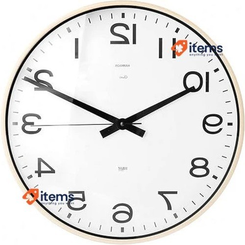 Horloge murale bois - horloge, h&h,