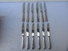 lot de 12 couteaux a dessert en métal argente art de la table argenterie