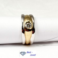Bague En Or Massif 14 Carats