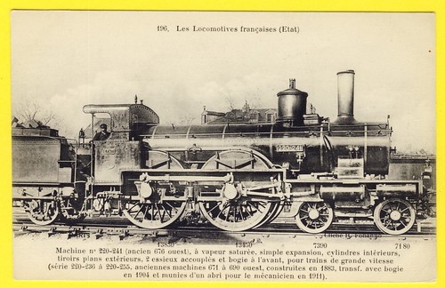 Cpa gare chemins fer - cpa, de