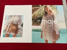 Model Vanessa Moody for Maje