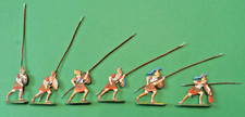 Plats d'étain - Zinnfiguren - Flat Tin : La phalange macédonienne - 6 figurines