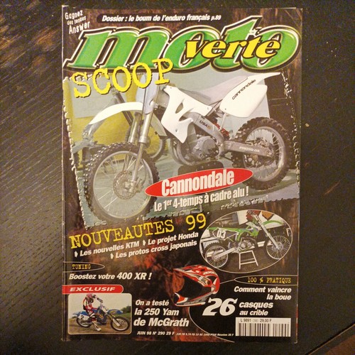 Moto verte 290 - yamaha, 250