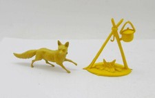 32861 STARLUX / FRANCE / FAR WEST / RENARD + FEU DE CAMP TRAPPEUR NON PEINT