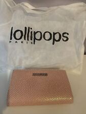 Portefeuille Rose Pailleté